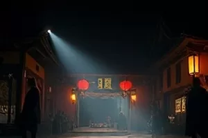 《织与光》纪录片封面：织机上的经线与穿过窗格的光