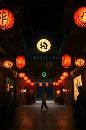 《晨雾车站》剧集封面：清晨站台上等待首班车的身影